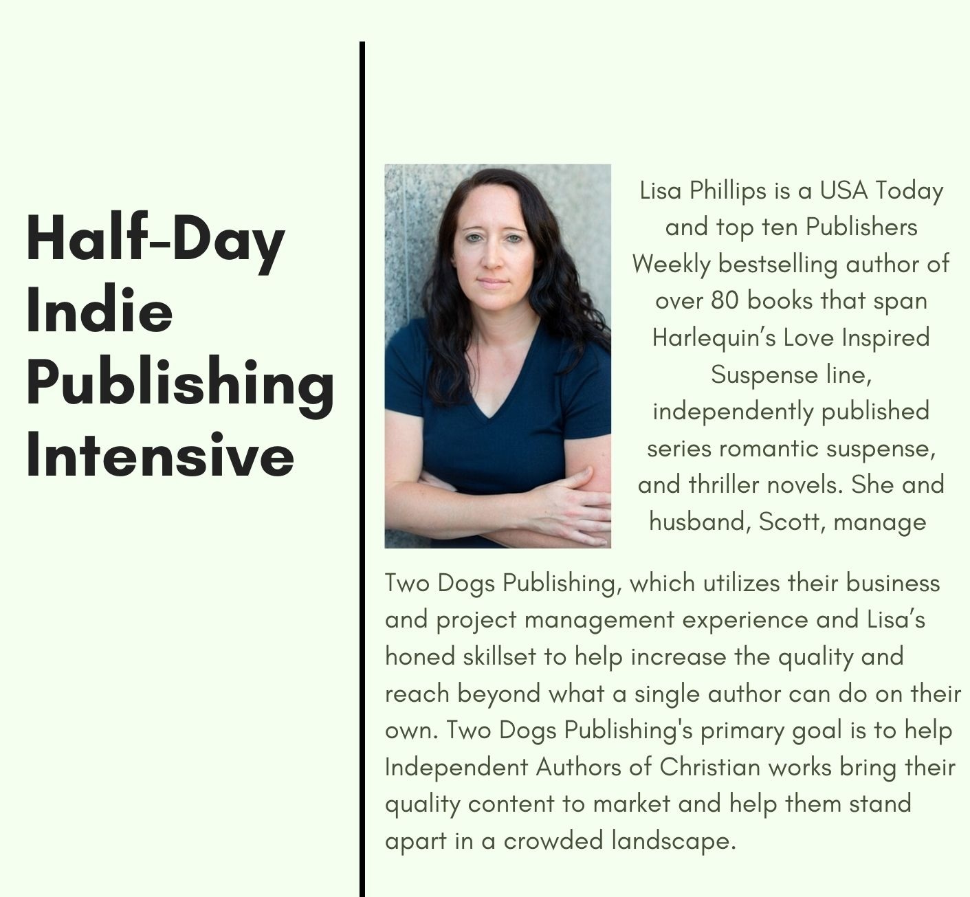 Half-Day Indie Publishing Intensive