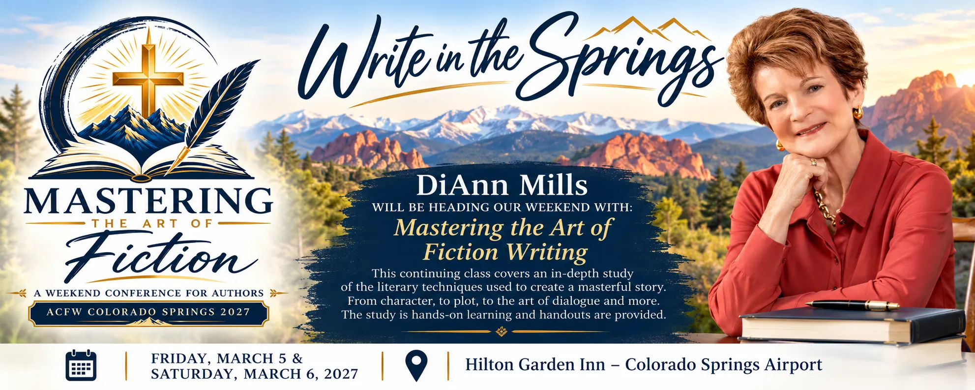 DiAnn Mills heading Write in the Springs 2027